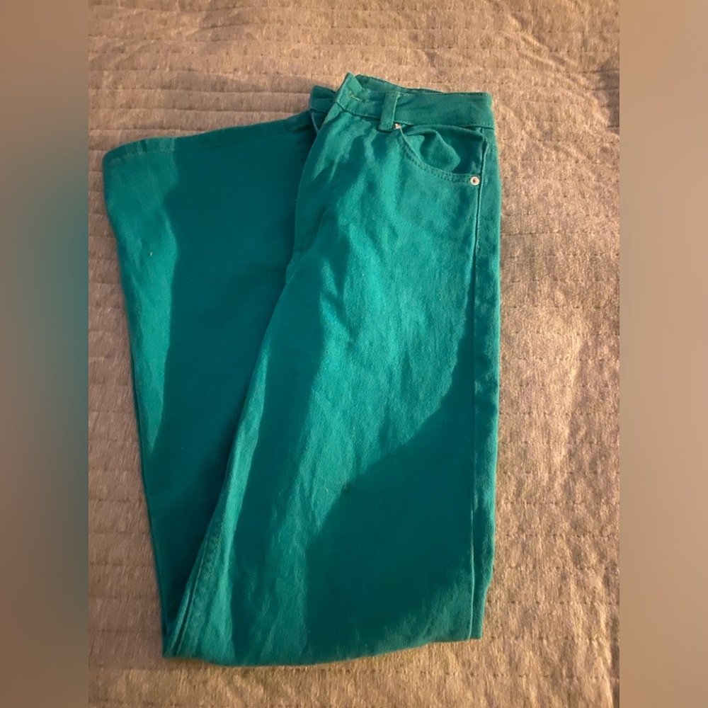 Green pants